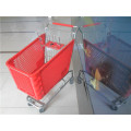 Supermarket Blue Plastic Shopping Carts